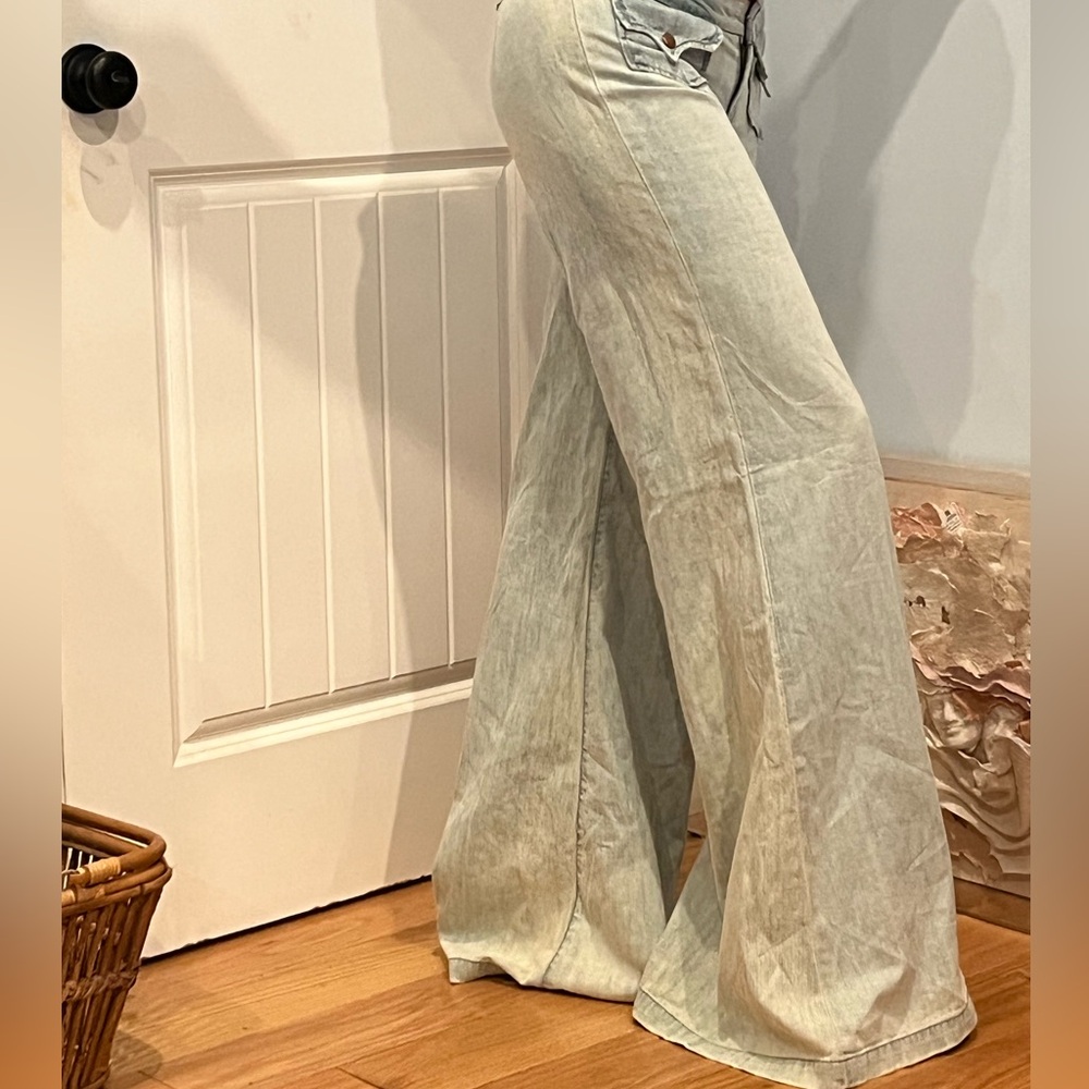 💥SOLD💥Goldsign Retro Super Wide Leg Scandal Jeans NWOT - Picture 16 of 16